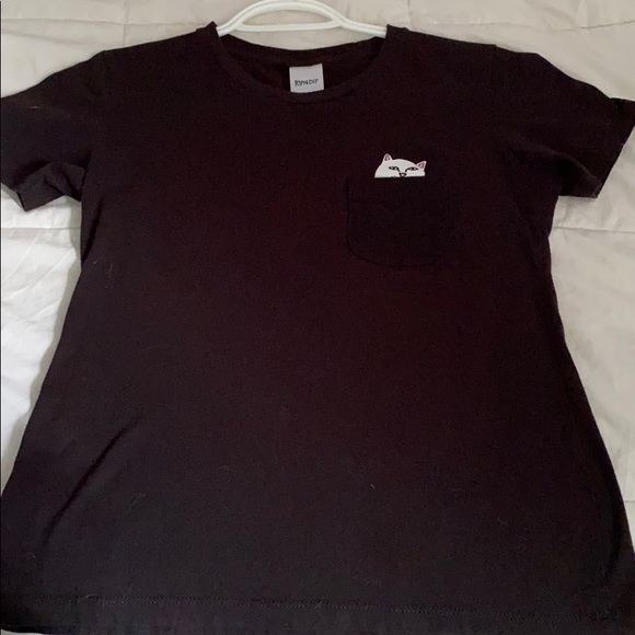 Black RIPNDIP T-shirt - Picture 1 of 3